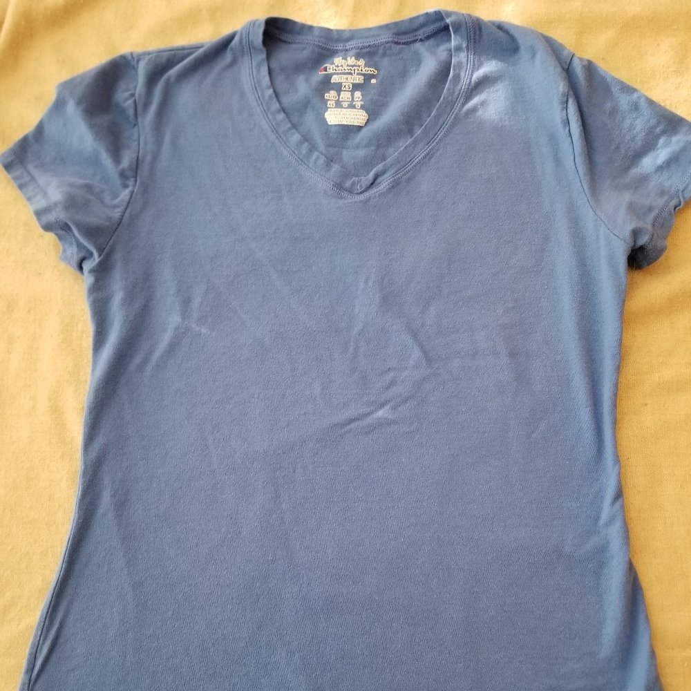 Blue Champion XSmall Tee Shirt